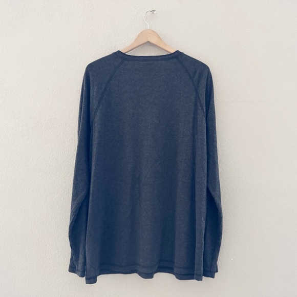 Faherty Mens Cloud Long Sleeve Henley Shirt XXL Pima Cotton Casual Classic Basic - Picture 4 of 12